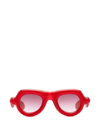 Paloceras Pebble Sunglasses In Red