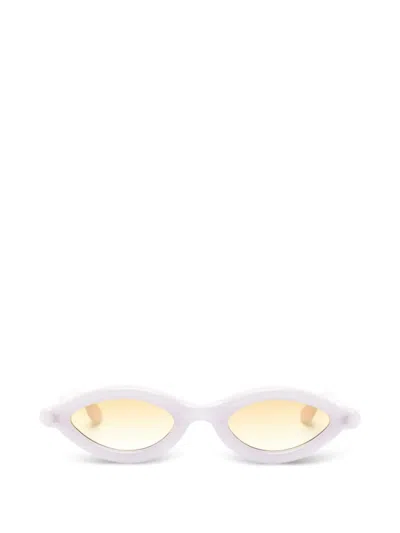 Paloceras Round-frame Sunglasses In Purple
