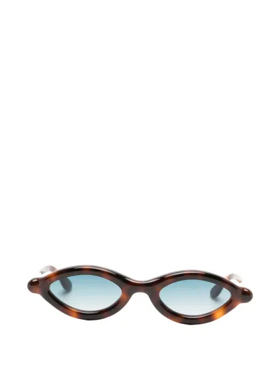 Paloceras Tortoiseshell-effect Sunglasses In Brown