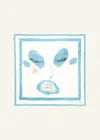 Paloceras Whisper 70 Silk Square In Blue