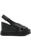 Paloma Barceló 100mm Cora Sandals In Black