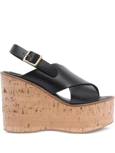 Paloma Barceló 110mm Begonia Sandals In Black