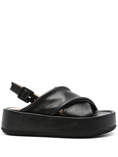 PALOMA BARCELÓ BASIMA SANDALS,24.1191 BLACK