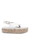 Paloma Barceló Wedge Shoes Paloma Barcelò Woman Color White In Blanco