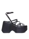 Paloma Barceló Basima Platform Sandals In Black