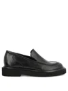 Paloma Barceló Elyss Slip-on Leather Loafers In Black
