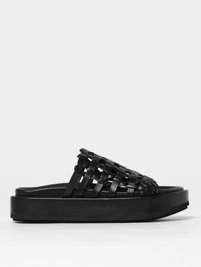 PALOMA BARCELÓ FLAT SANDALS PALOMA BARCELÒ WOMAN COLOR BLACK,G68059002