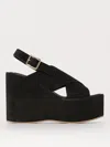 Paloma Barceló Heeled Sandals Paloma Barcelò Woman Color Black In Schwarz
