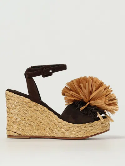 Paloma Barceló Flat Sandals Paloma Barcelò Woman Color Brown