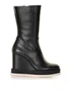 Paloma Barceló Leather Boot In Black