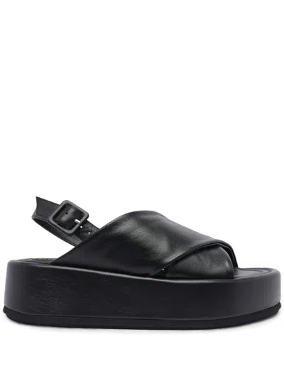 Paloma Barceló Basima Black Platform Sandal