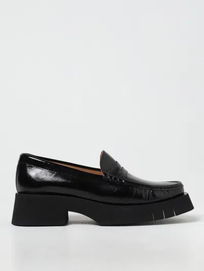Paloma Barceló Feather Loafer In Black