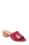 Paloma Barceló Maiko Slide Sandal In Fuchsia