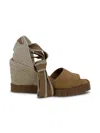 Paloma Barceló Open-toed Sandals In Brown