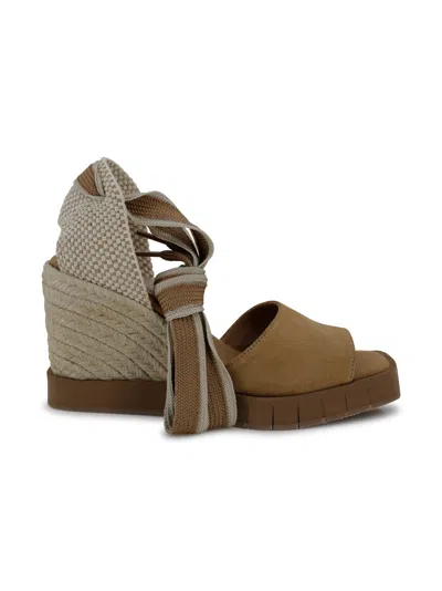 Paloma Barceló Open-toed Sandals In Brown
