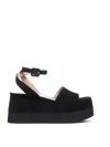 Paloma Barceló Mairena Platform Sandals In Black