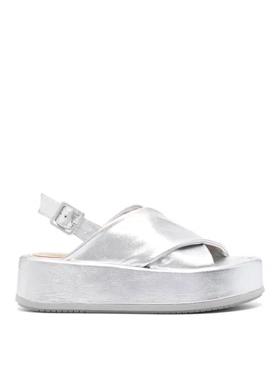 Paloma Barceló Basima Sandals In Silver
