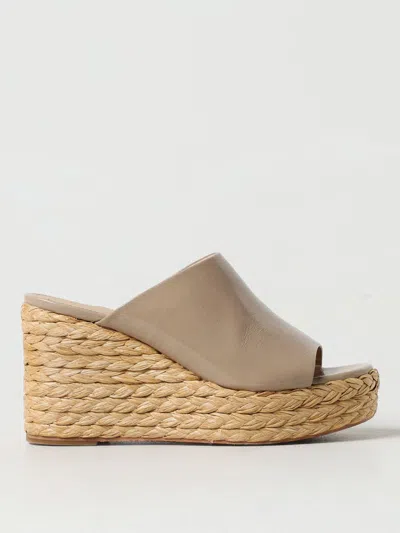 Paloma Barceló Wedge Shoes Paloma Barcelò Woman Color Beige