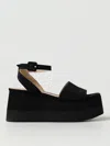 Paloma Barceló Wedge Shoes Paloma Barcelò Woman Color Black