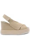Paloma Barceló Sand Cora Wedges In Neutrals