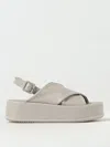 Paloma Barceló Basima Metallic Sandals In Green