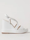 Paloma Barceló Wedge Shoes Paloma Barcelò Woman Color White