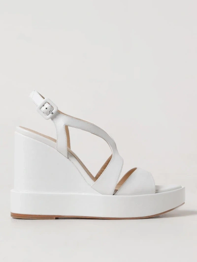 Paloma Barceló Wedge Shoes Paloma Barcelò Woman Color White In White