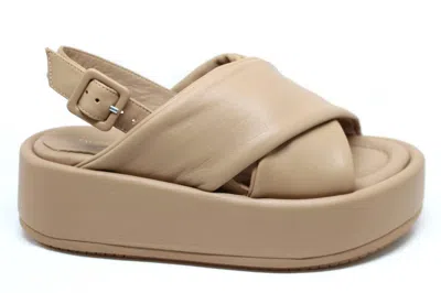 Paloma Barceló Laced Flat Shoes With Elegant Cross-strap Design And Comfortable Platform Sole In Multi