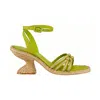 Paloma Barceló Women's Ruby Sandal In Lime In Multi