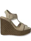 Paloma Barceló Alison Platform Sandals In Brown