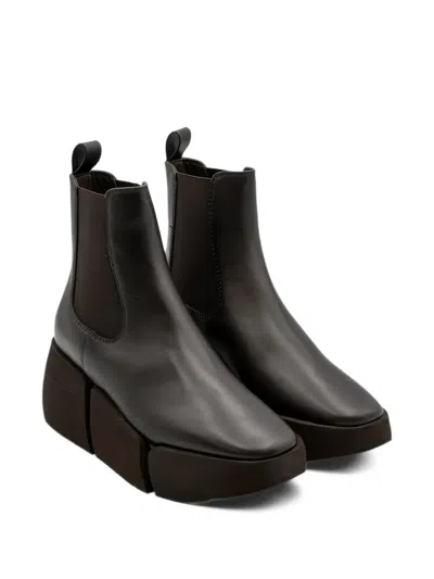 Paloma Barceló Amy Platform Chelsea Boots In Black