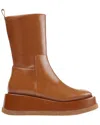 Paloma Barceló Paloma Barcelo Aran Leather Boot In Brown