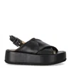 PALOMA BARCELÓ PALOMA BARCELÓ  BASIMA BLACK PLATFORM SANDAL