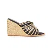 Paloma Barceló Woman Espadrilles Black Size 8 Textile Fibers In Beige