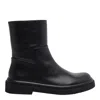 Paloma Barceló Zip-detail Round-toe Ankle Boots In Black