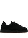 Paloma Barceló Chris Lace-up Sneakers In Black