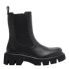 Paloma Barceló Elastic-panelled Calf Leather Boots In Black
