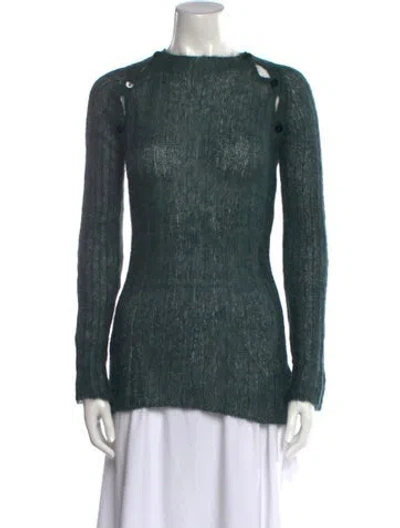 Pre-owned Paloma Barceló Crew Neck Sweater In Green