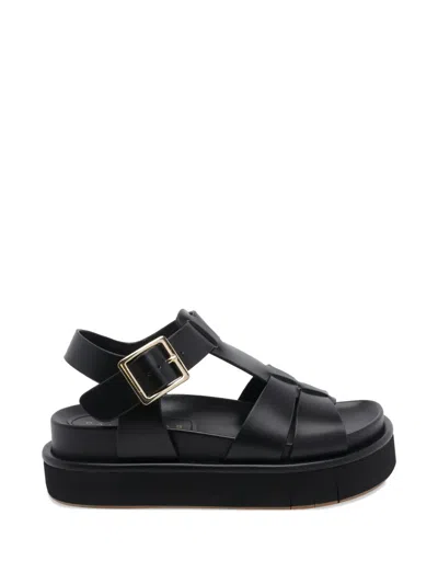 Paloma Barceló Dalia Open-toe Sandals In Black