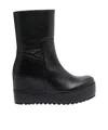 Paloma Barceló Disa Wedge Ankle Boots In Black