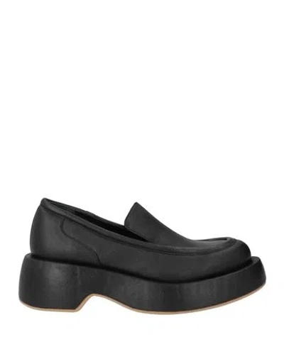Paloma Barceló Dorete Woman Loafers Black Size 7 Leather