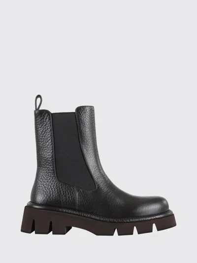 PALOMA BARCELÓ FLAT ANKLE BOOT PALOMA BARCELÒ WOMAN COLOR BROWN,H41915032
