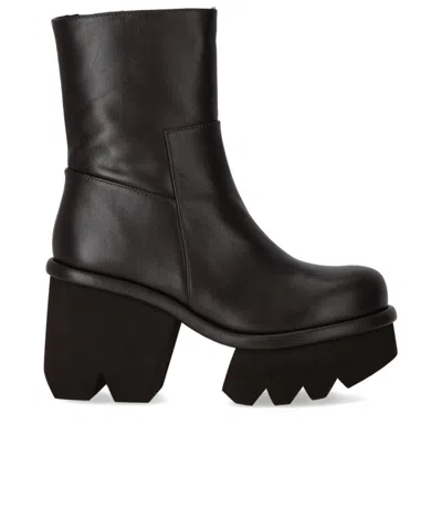 PALOMA BARCELÓ HANNE ANKLE BOOTS WITH CHUNKY RUBBER SOLE AND ZIP CLOSURE