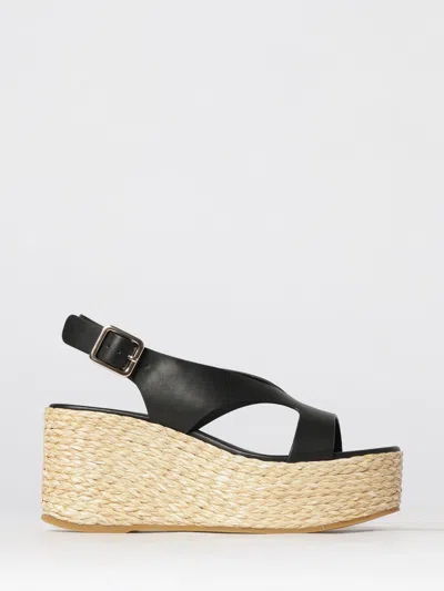 Paloma Barceló Wedge Shoes Paloma Barcelò Woman Color Black