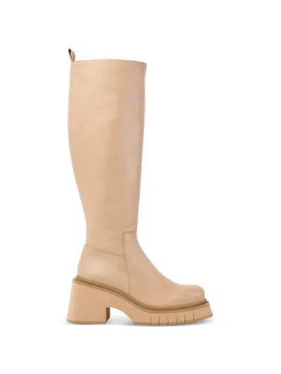 Paloma Barceló Ikia Platform Boots In Nude