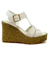 Paloma Barceló Paloma Barcelo Alison Slingback Espdarille Platform Wedge Sandal