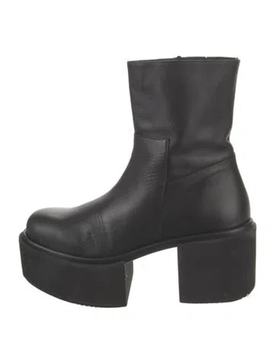 Pre-owned Paloma Barceló Leather Boots In Black