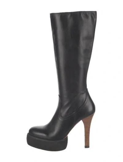 Pre-owned Paloma Barceló Leather Boots In Orange