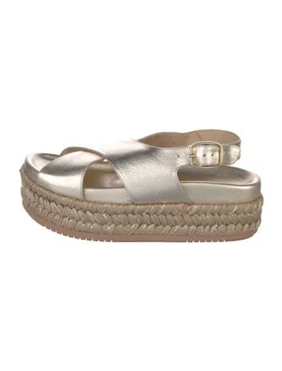 Pre-owned Paloma Barceló Leather Espadrilles