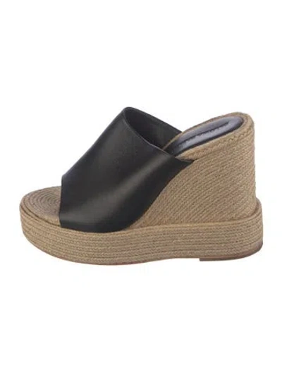 Pre-owned Paloma Barceló Leather Espadrilles In Brown